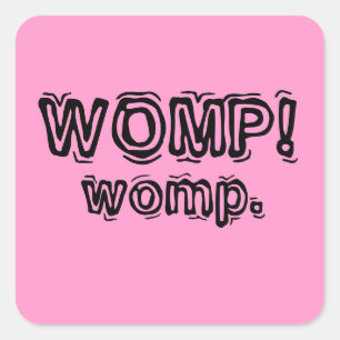 Adesivo Quadrado womp do womp