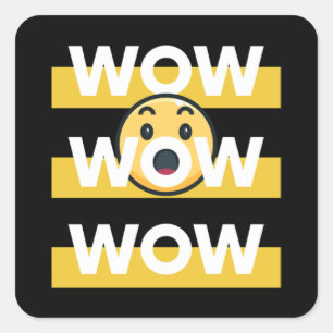 Adesivo Quadrado wow free day Classic