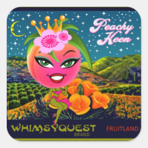 WQ Toys STICKER LG: Princesa Peachy Keen