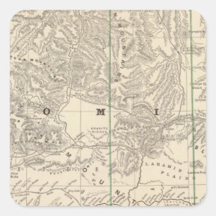 Adesivo Quadrado Wyoming 2