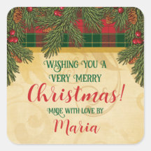 Xadrez tradicional natalina, Tartan Wreath