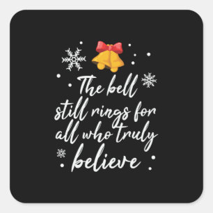 Adesivo Quadrado Xmas O Cérebro Ainda Está Andando