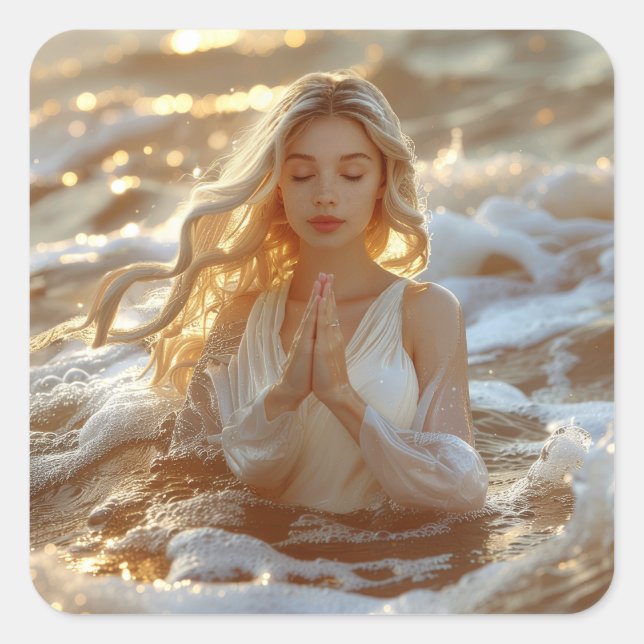 ADESIVO QUADRADO YOGA - MEDITATION - CARPE DIEM - WELLNESS (Frente)