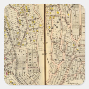 Adesivo Quadrado Yonkers, New York 10