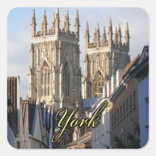 Adesivo Quadrado York Minster England