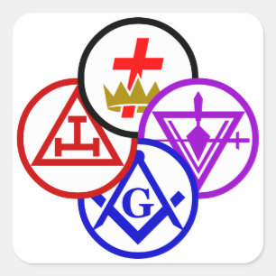 Adesivo Quadrado York Rite Pinroda