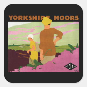 Adesivo Quadrado Yorkshire amarra