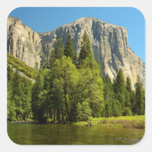 Adesivo Quadrado Yosemite Do Vale Floor, Sierra Nevada