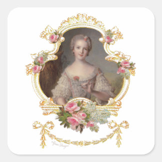 Adesivo Quadrado Young Princess Louise Marie of France Stickers