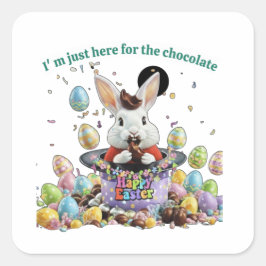 Adesivo Quadrado Your Easter Basket need this 