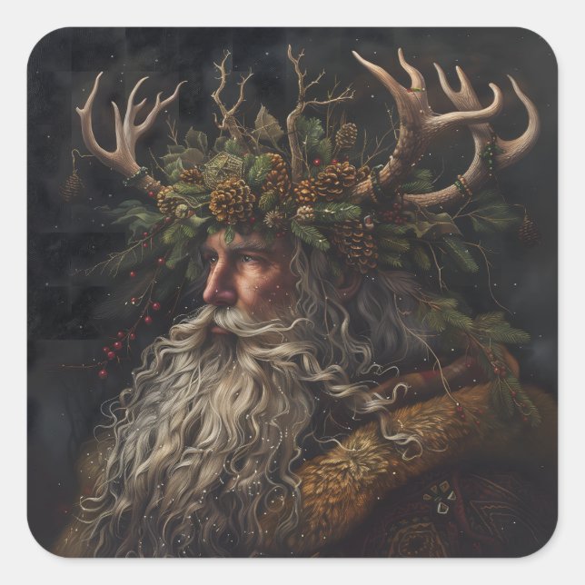 Adesivo Quadrado Yule King (Frente)