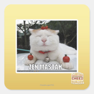 Adesivo Quadrado Zen Mastah