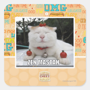 Adesivo Quadrado Zen Mastah