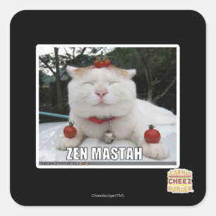 Adesivo Quadrado Zen Mastah