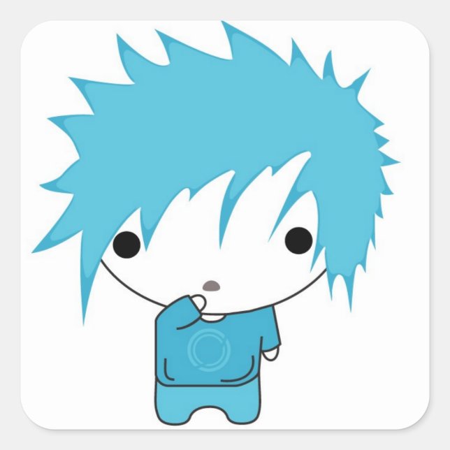 Adesivo Quadrado zenseb (Frente)