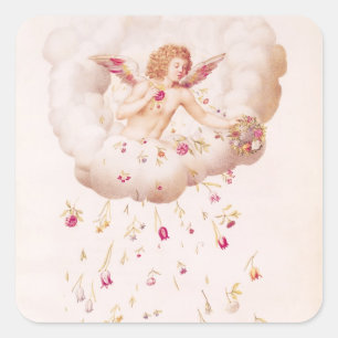 Adesivo Quadrado Zephyr de , 'La Guirlande de Julie', c.1642