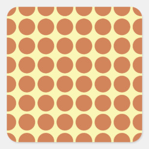 Adesivo Quadrado Zest Cream - Pontos Neutrais