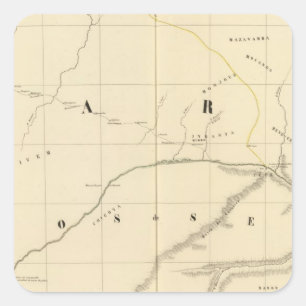 Adesivo Quadrado Zimbabwe, África 46