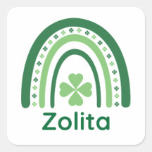 Zolita Nome Clover Boho Rainbow