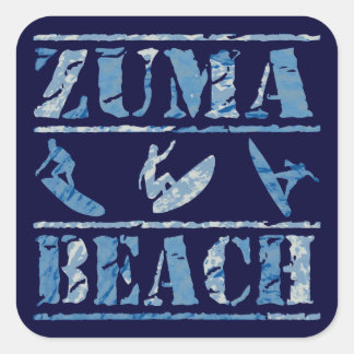 Adesivo Quadrado Zuma Beach