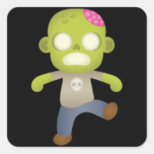 Zumbi de Desenho Fofo