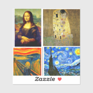Adesivo Quadros de Arte Famosos