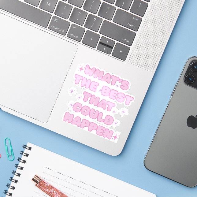 adesivo qual é o melhor que pode acontecer (Notebook com iPhone)