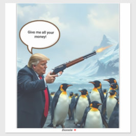 Adesivo Quando o Presidente é estúpido