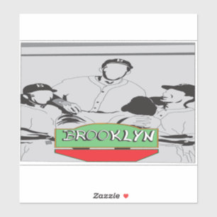 Adesivo Quarto do Brooklyn Locker