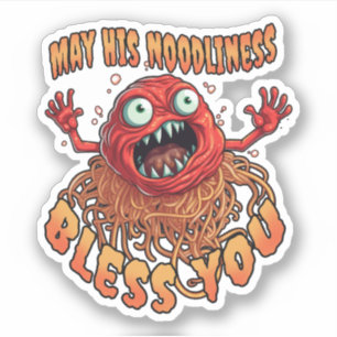 ADESIVO QUE A SUA BAGUNÇA TE ABENÇOE ESPAÇO E MEATBALL