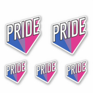 Adesivo Quebra do Orgulho Bissexual