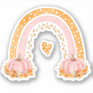 Adesivo Queda do Rainbow & Pumpkins Vinyl Sticker