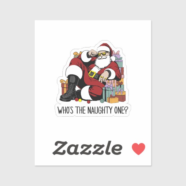 Adesivo Quem é o malvado (Folha)