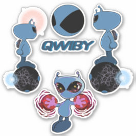 Adesivo Qwiby Stickers