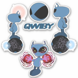 Adesivo Qwiby Stickers