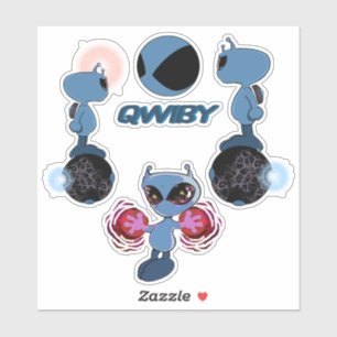 Adesivo Qwiby Stickers