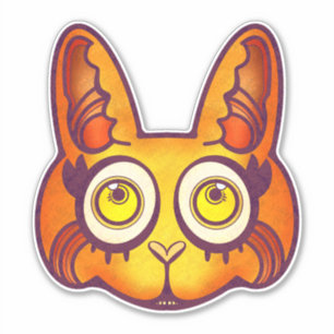 Adesivo Rabbit metálico