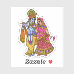 Adesivo Radha Krishna