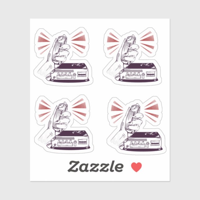 Adesivo Rádio amador (Folha)