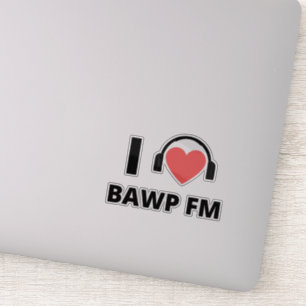 Adesivo RADIO BAWP Pledgedrive Sticker
