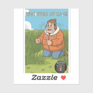 Adesivo Raider’s Wasteland Who Stole My KA-M Sticker