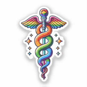 Adesivo Rainbow Asclepius