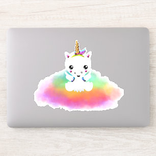 Adesivo Rainbow Cloud Unicorn