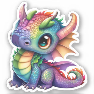 Adesivo Rainbow Dragon