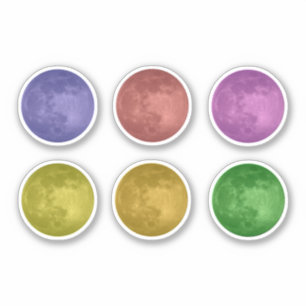 Adesivo Rainbow Full Moon