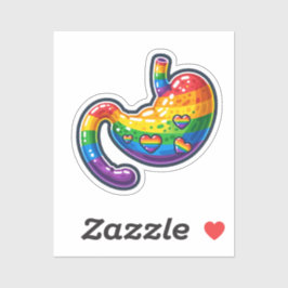 Adesivo Rainbow Stomach