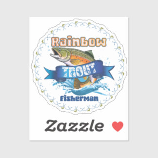 Adesivo Rainbow Trout Fishing patch