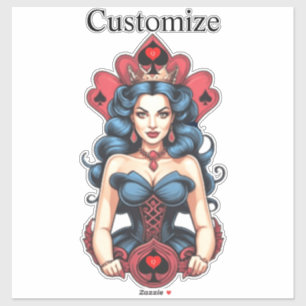 Adesivo Rainha de Espadas Trovão_Cove