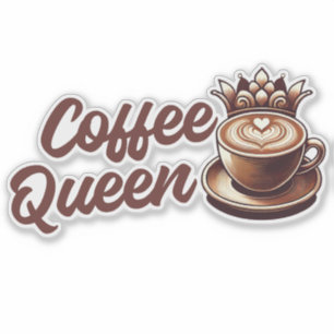 Adesivo Rainha do café