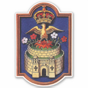 Adesivo Rainha Jane Seymour Crachá Real Phoenix